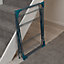 Beldray Elegant Blue Silver effect 3 tier Foldable Laundry Airer, 15m