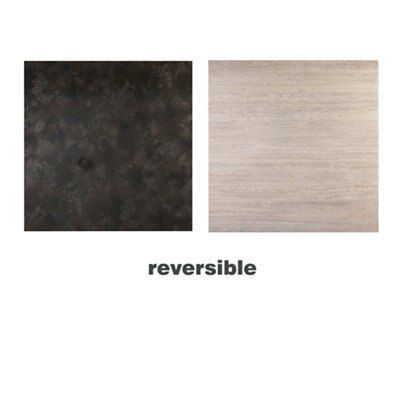 Beldray Slate & limestone Laminate Back panel (H)930mm (W)930mm