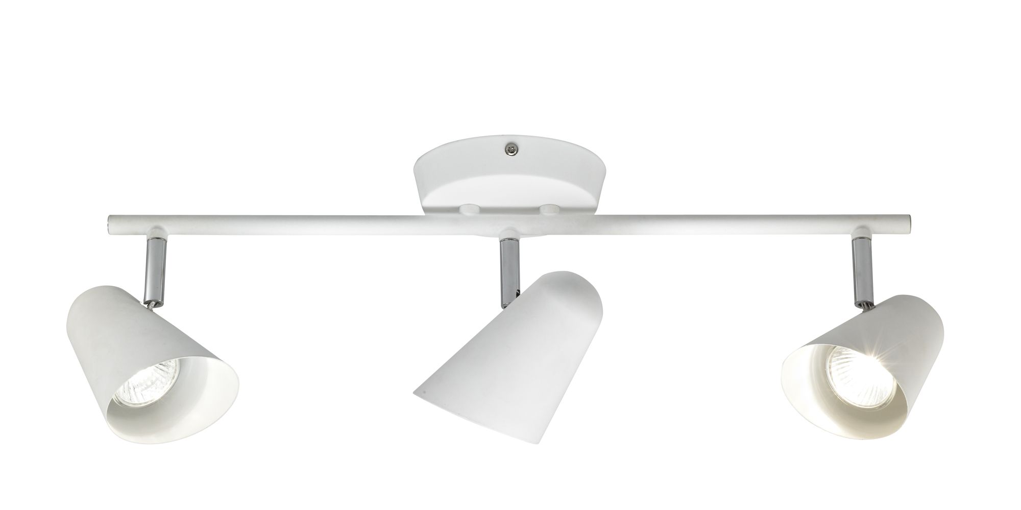 BELLA MATT WHITE 3 SPOTLIGHT BAR
