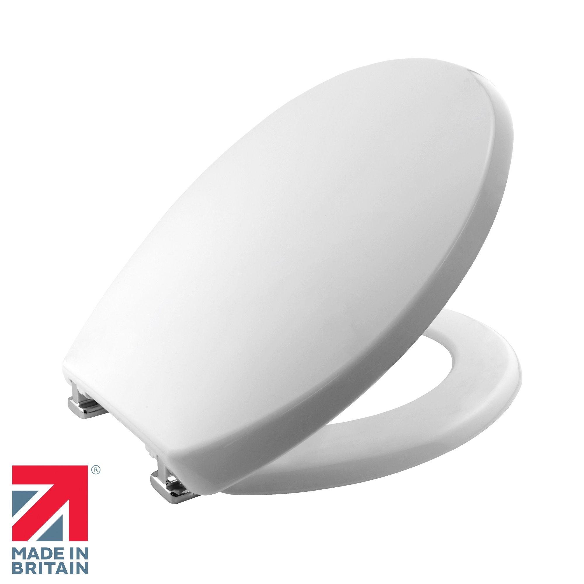 Bemis Buxton Ultra-Fix White Standard close Toilet seat