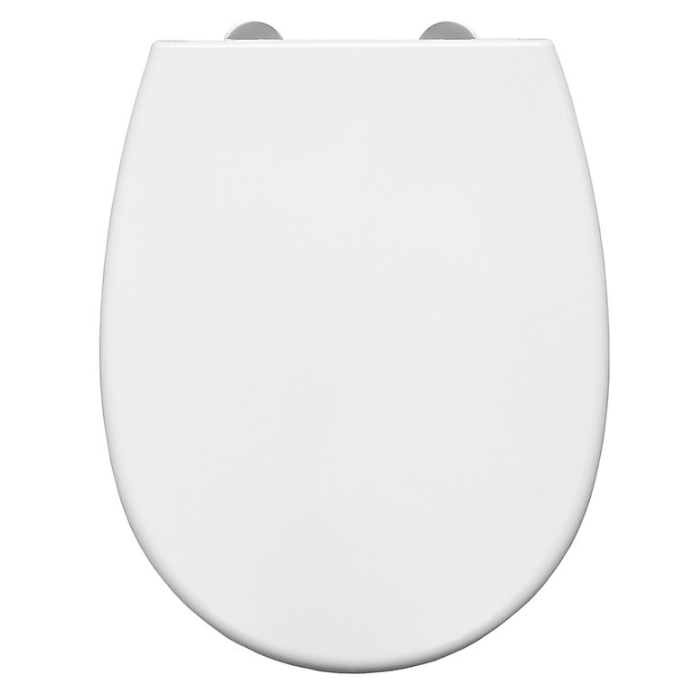 Bemis Clean Silent White Lift Off Standard Soft Close Toilet Seat Diy At B Q - How To Fix Bemis Whisper Close Toilet Seat
