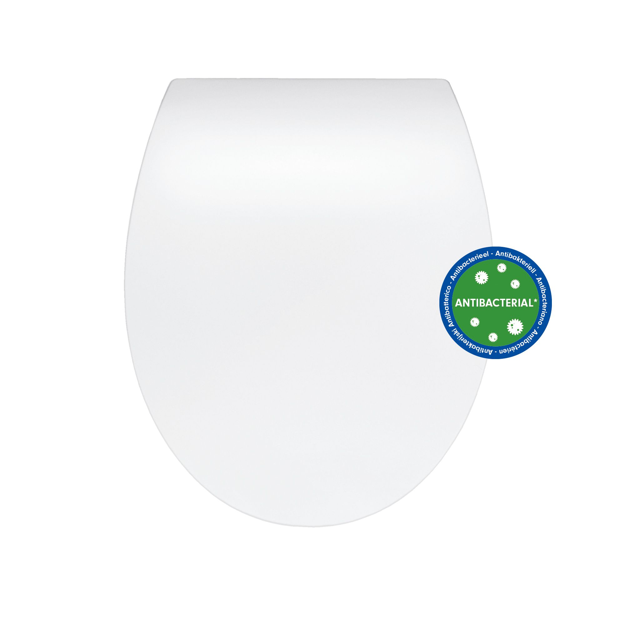 Bemis Click & Clean Slim White Standard Soft close Toilet seat