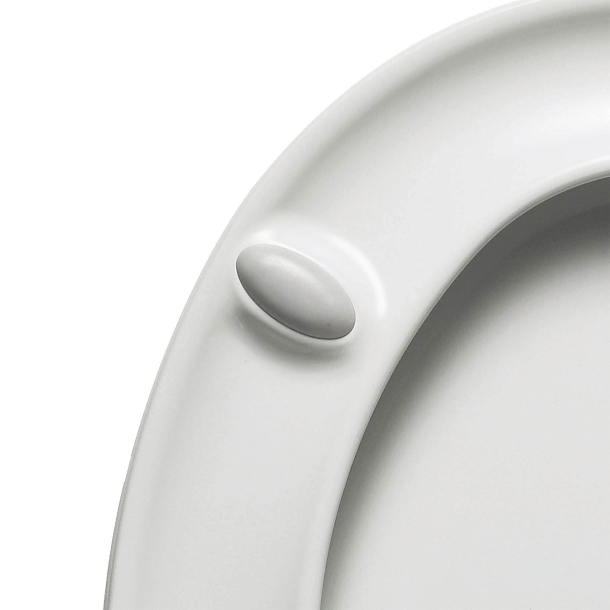 Bemis Light grey Toilet seat fittings DIY at B&Q