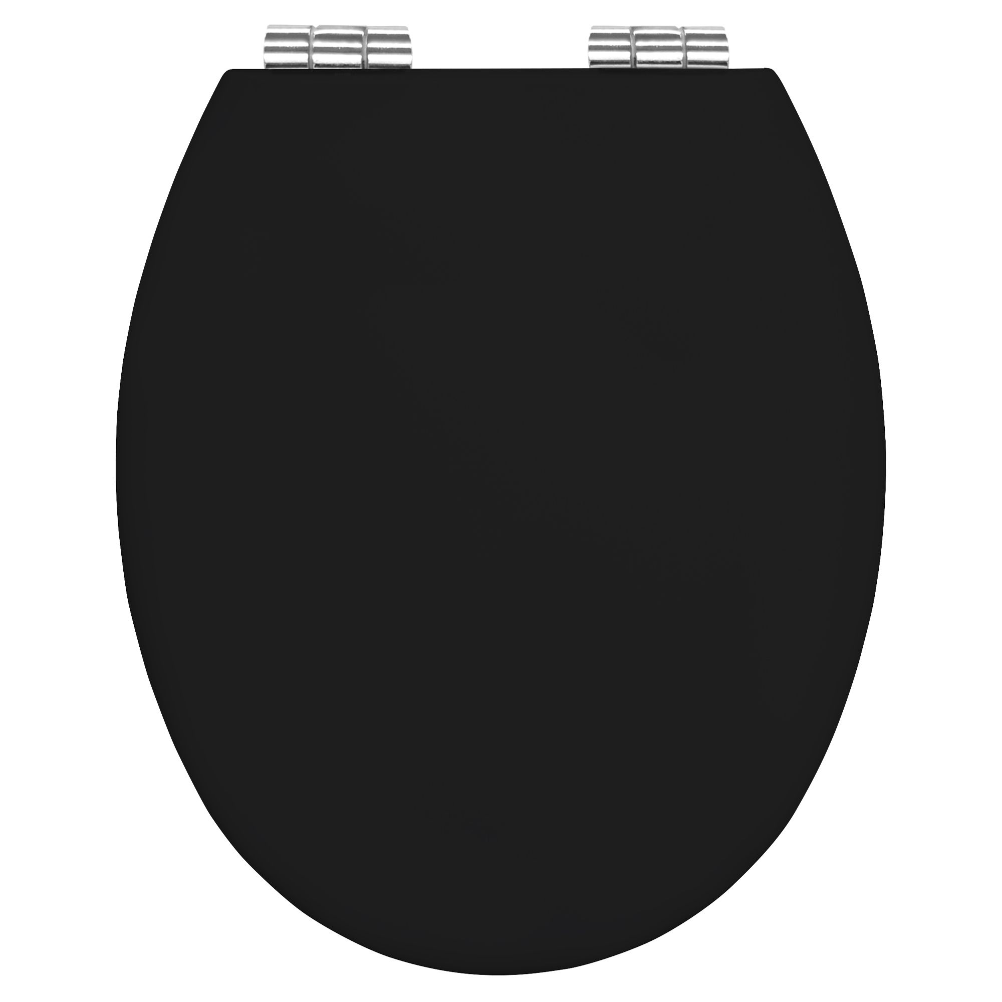 Bemis New York Black Standard Soft close Toilet seat