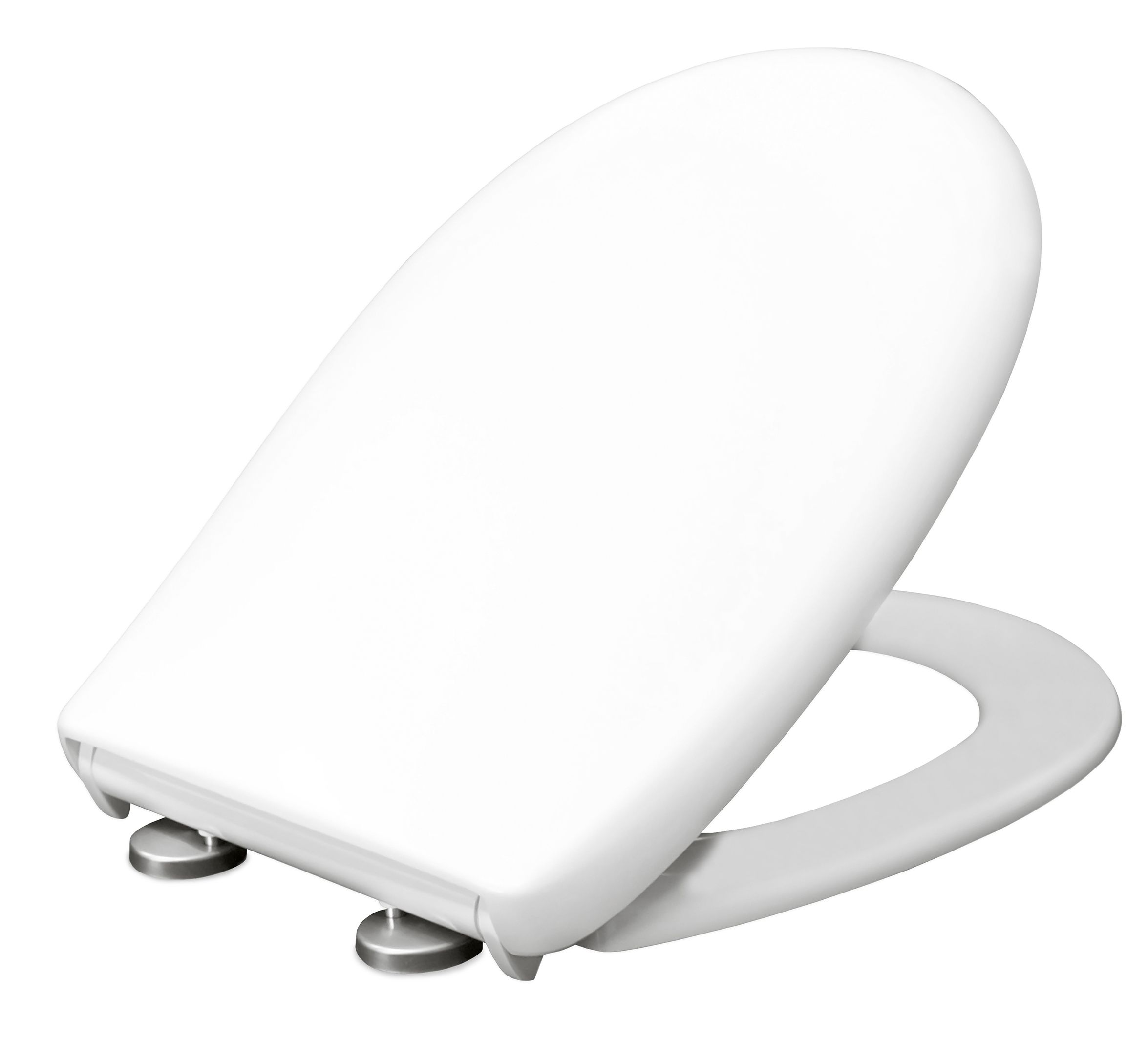 Bemis Push N'Clean White Sta-tite Top Fix Soft Close Toilet Seat | DIY ...