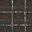 Benelux Black Matt Stone effect Porcelain Outdoor Floor Tile, Pack of 2, (L)600mm (W)600mm