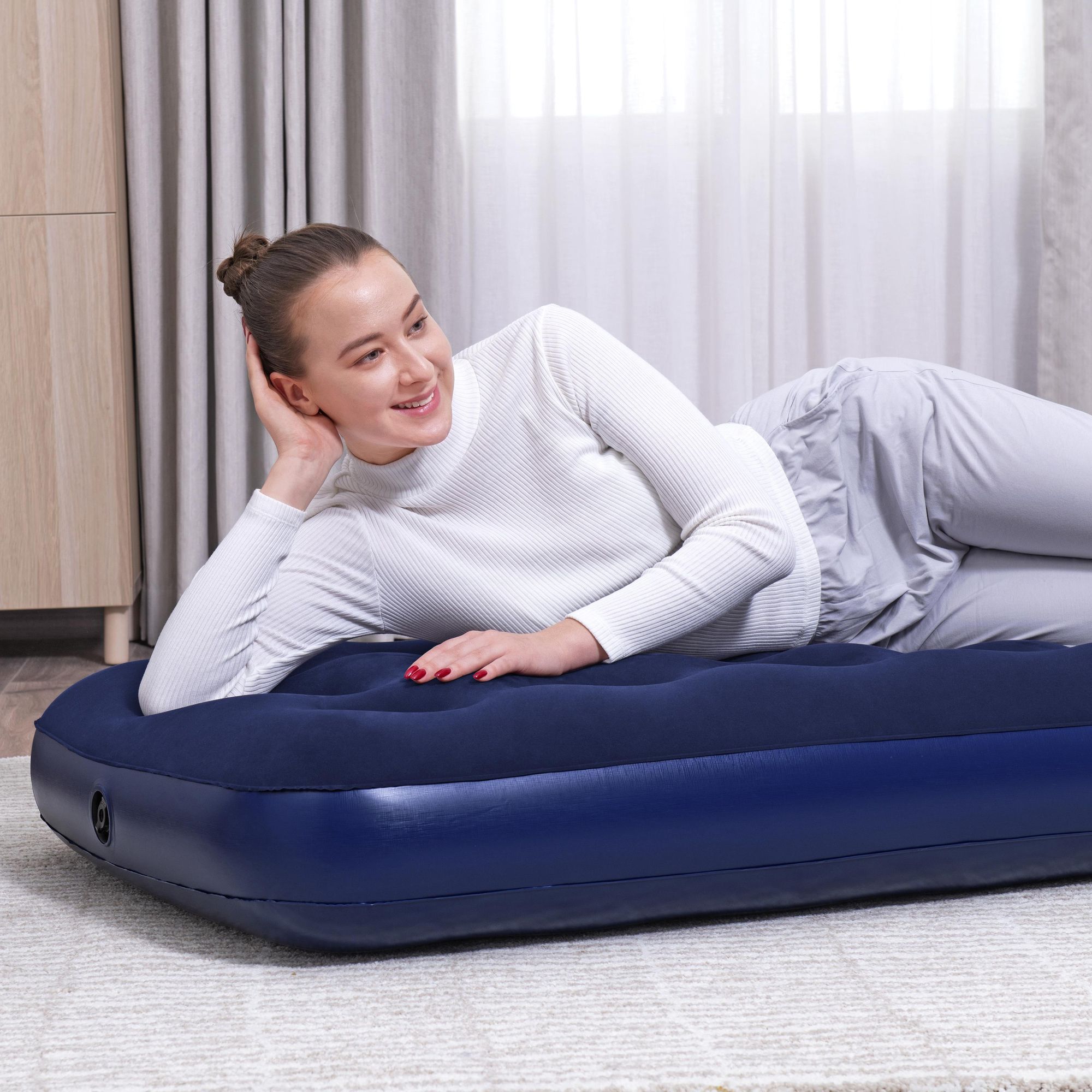Bestway Blue Single Airbed
