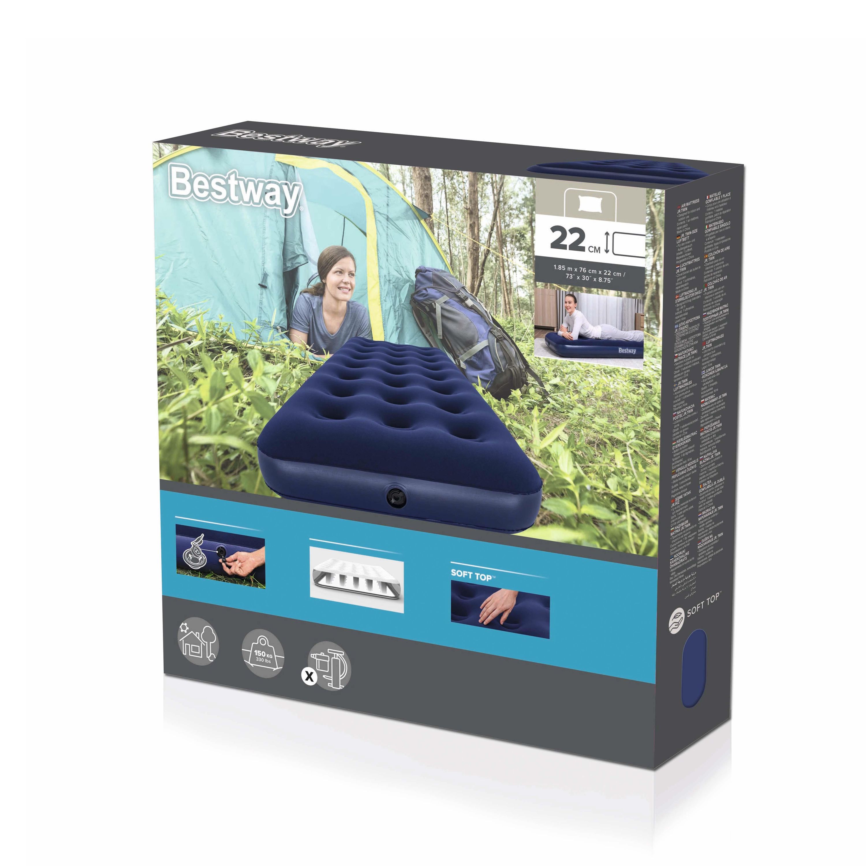 Bestway Blue Single Airbed