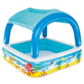 Bestway Canopy PVC Paddling pool 1.4m x 1.14m