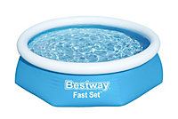 Bestway Fast set Polyester (PES) & polyvinyl chloride (PVC) Inflatable pool 2.44m x 0.66m