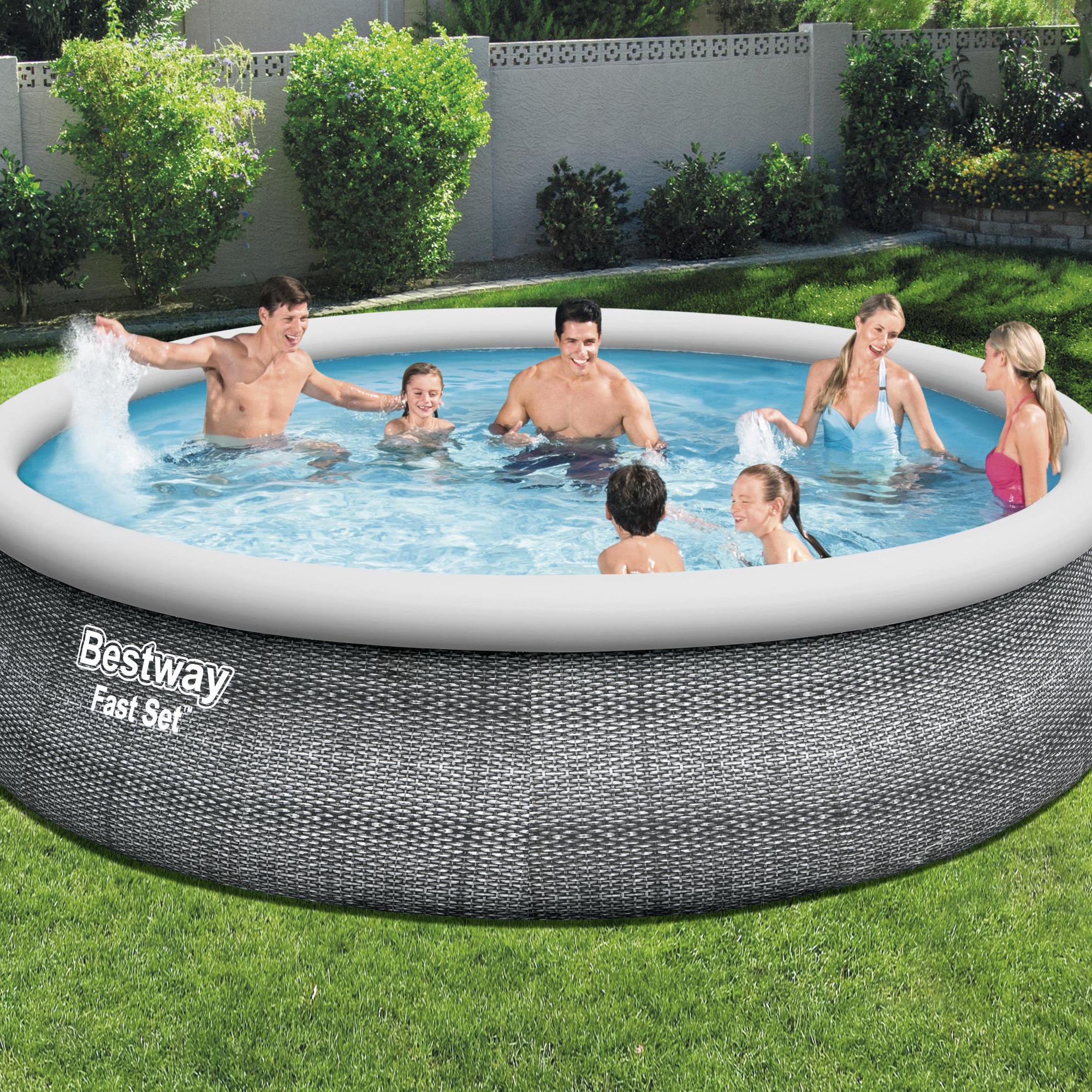 Bestway Fast set Pool DIY at B Q