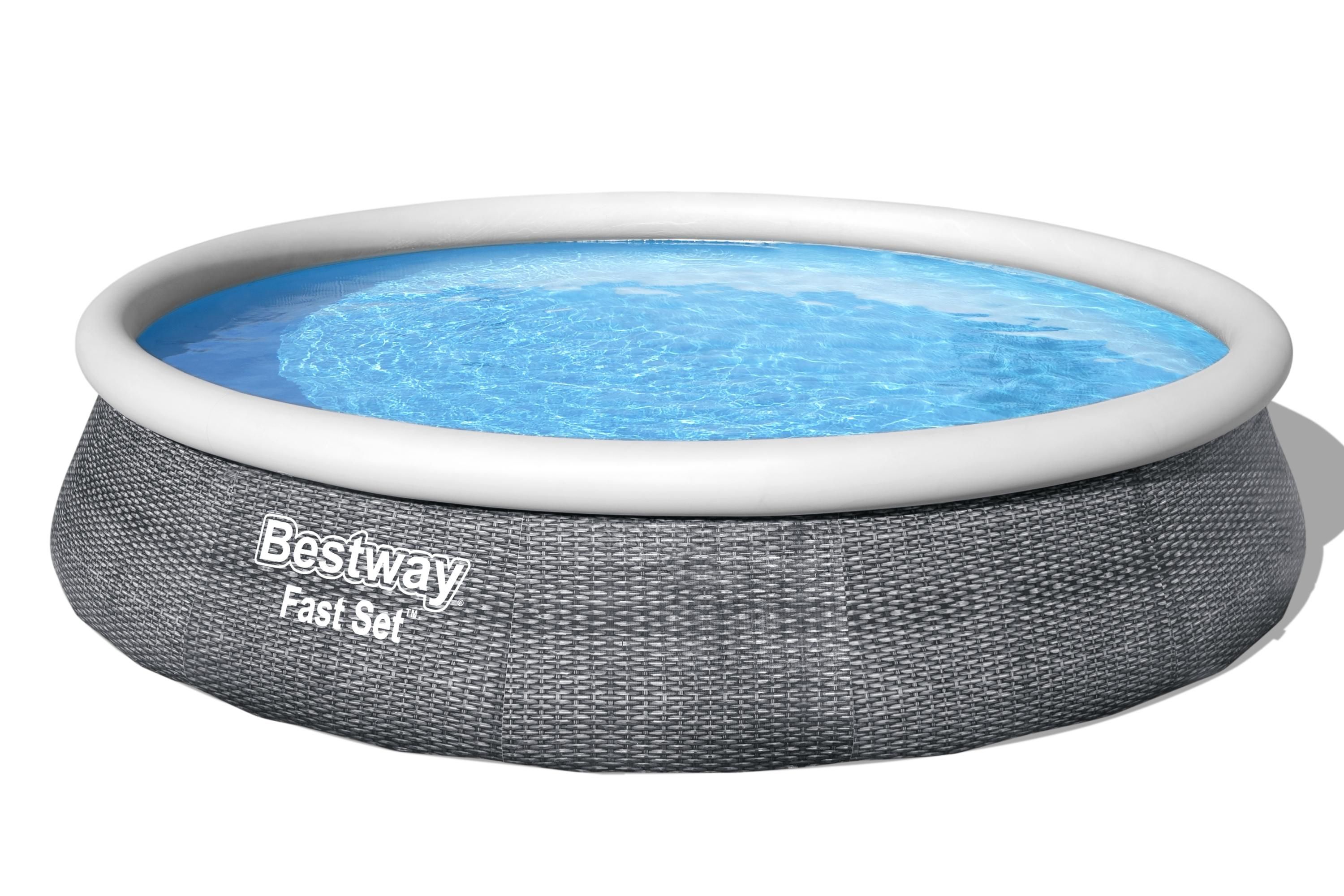 Bestway Fast set Swimming pool with pump (L) 3.96m x (H) 84cm