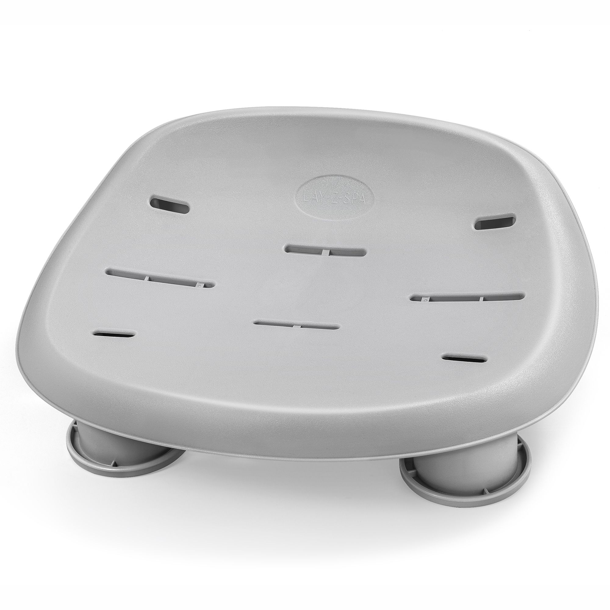 Bestway Grey ABS plastic & polypropylene (PP) Square Spa seat (D) 40.8cm x (H) 20cm