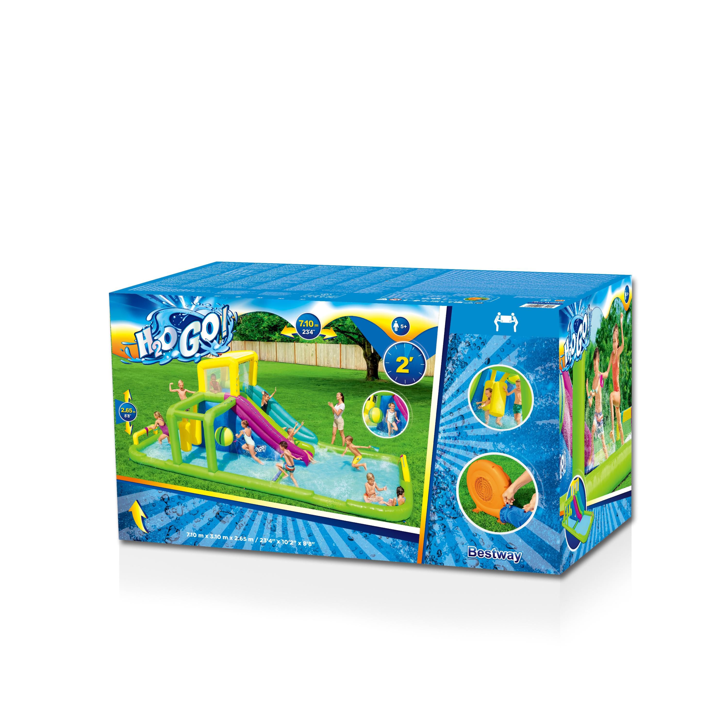 Bestway H2OGO Multicolour Large Splash course PVC Water park
