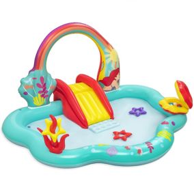 Bestway Multicolour Small Disney Princess - Little Mermaid Plastic Play centre With slide