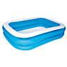 Bestway Plastic Family swimming pool (W) 1.5m x (L) 2.01m