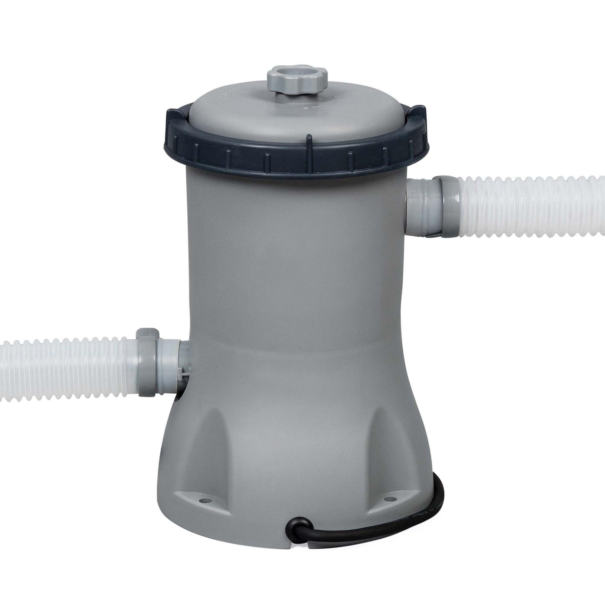 Bestway Power Steel Swimming pool with pump (L) 4.04m x (H) 100cm