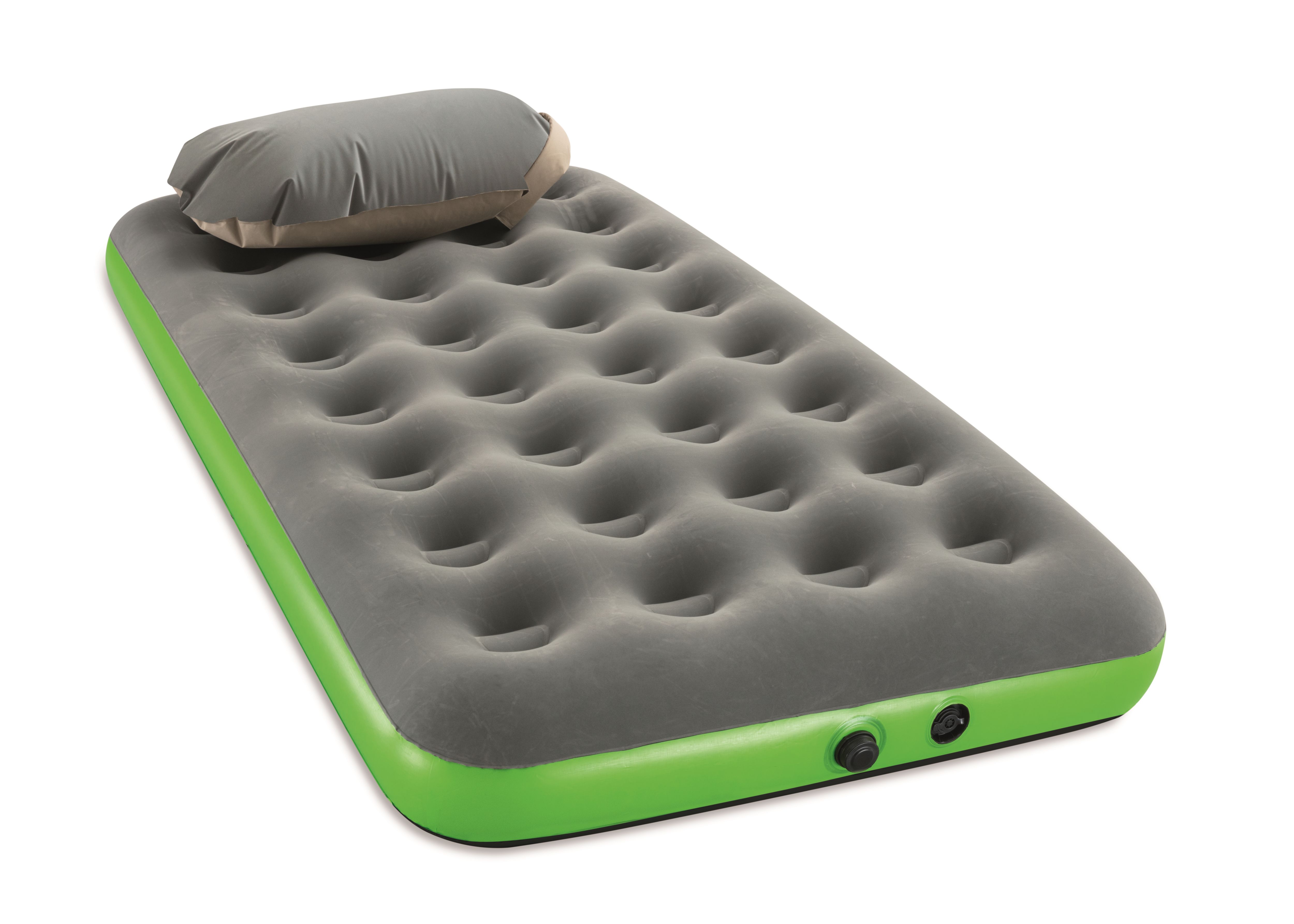 Bestway Roll Relax Grey green Single Airbed DIY at B Q