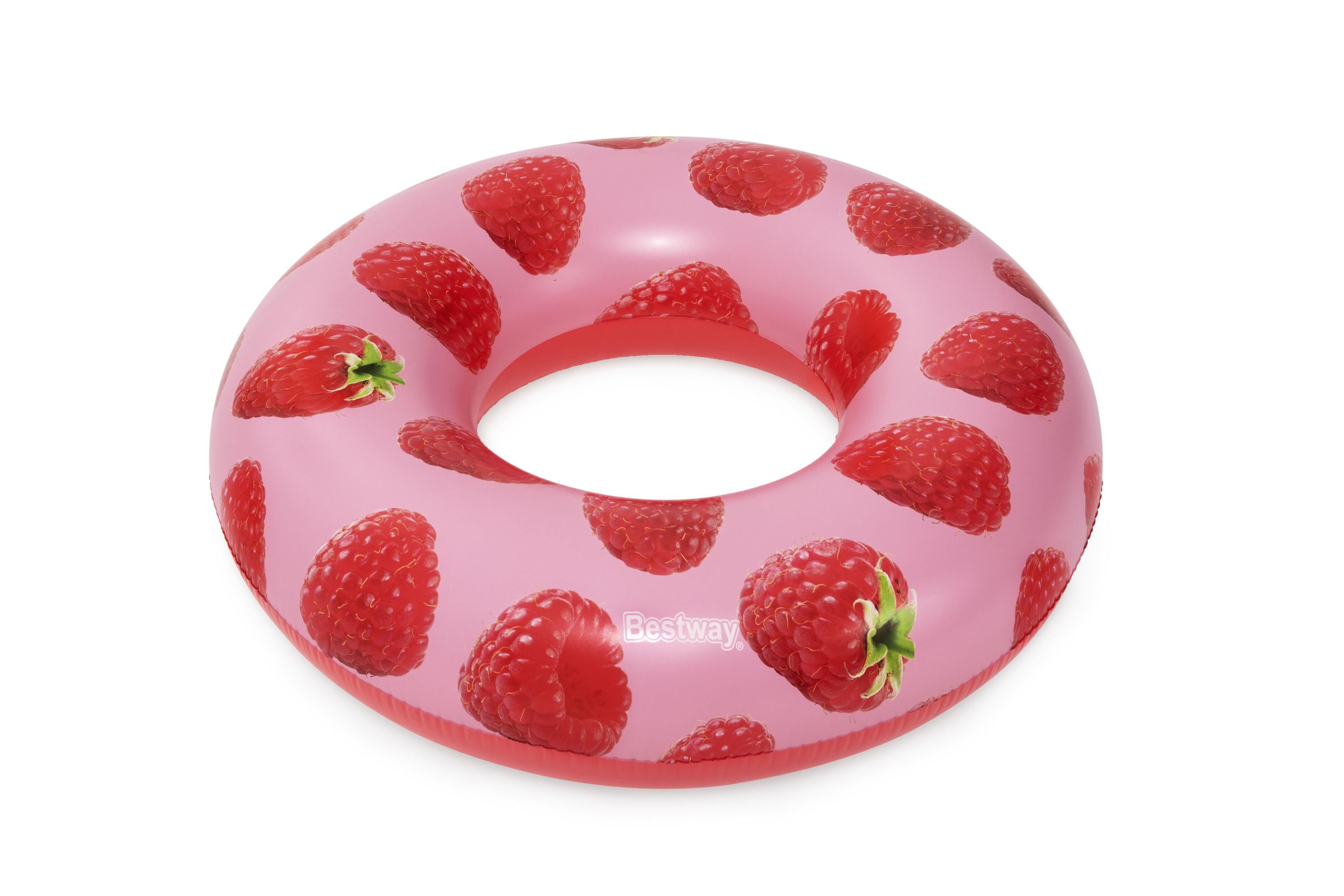 Bestway Scentsational Raspberry Pink & Red Raspberry Inflatable pool ...