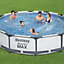Bestway Steel pro max PVC Family swimming pool (W) 3.97m x (L) 3.66m