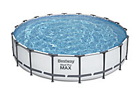 Bestway Steel pro max PVC Pool (W) 5.49m x (L) 5.49m