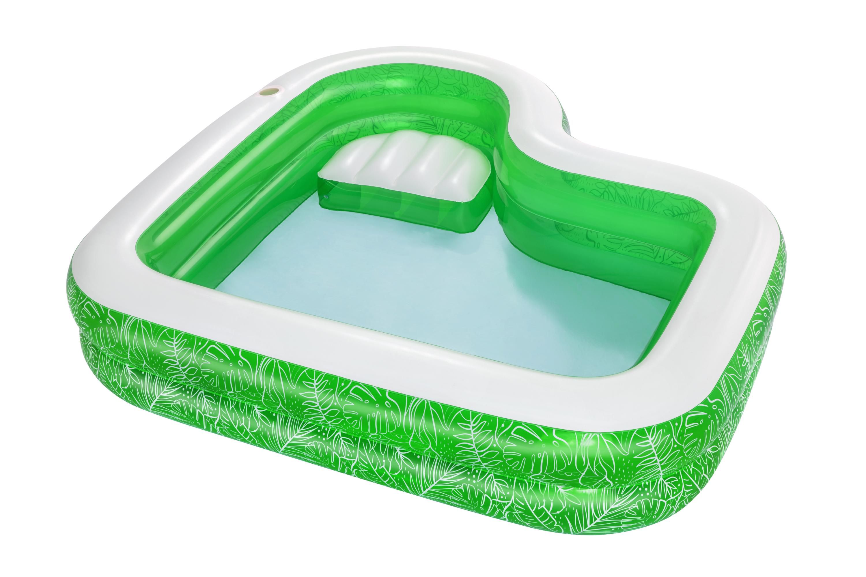 Bestway Tropical paradise PVC Family fun pool (W) 2.31m x (L) 2.31m