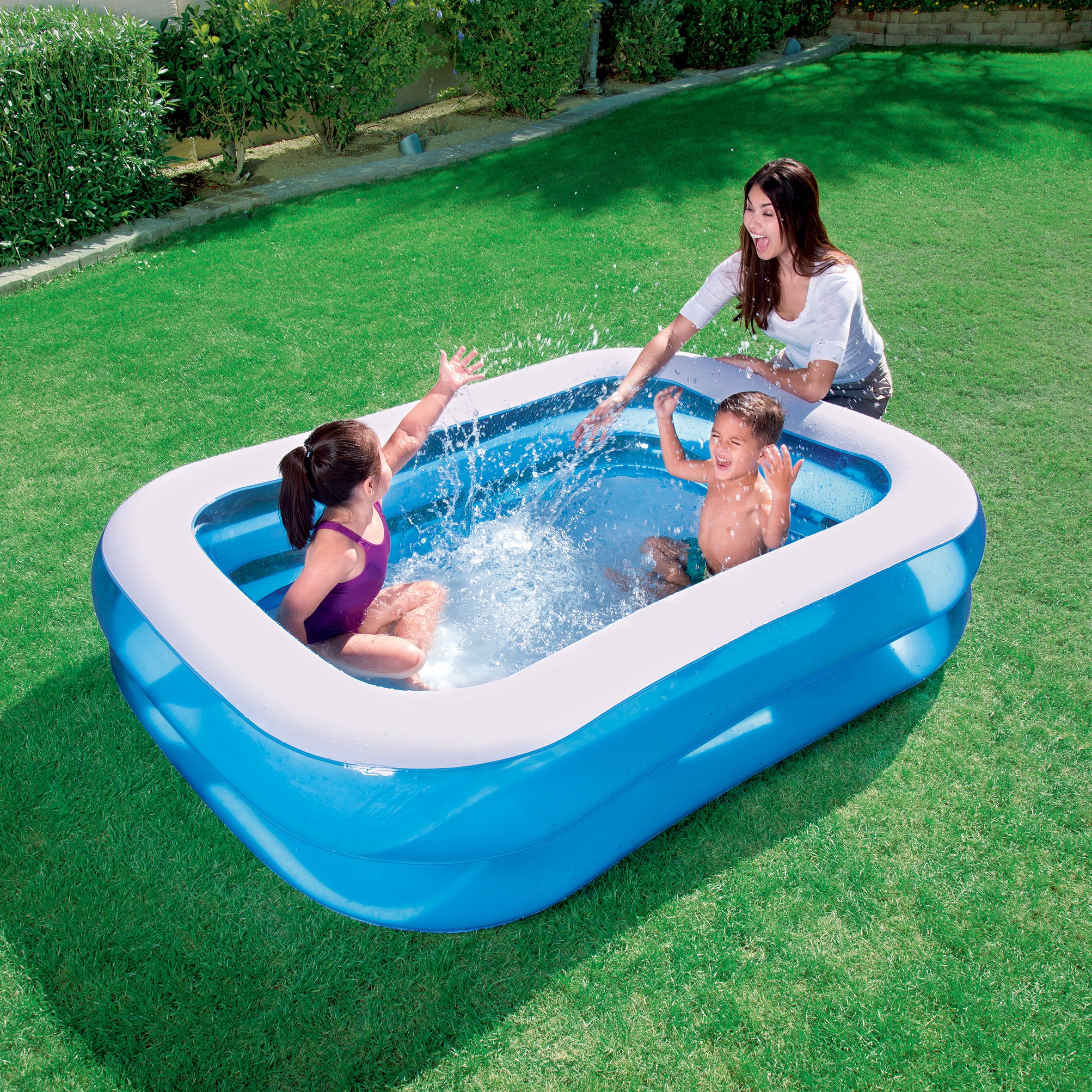 Bestway Vinyl Family swimming pool (W)1.5m x (L) 2m