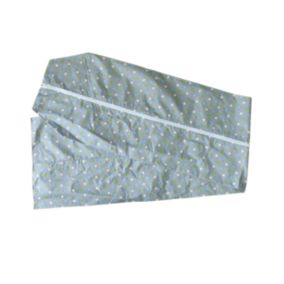 BetterDri Polka-dot Grey Rectangular Zipped washing line cover 42cm(H) 2cm(W) 23cm (L)