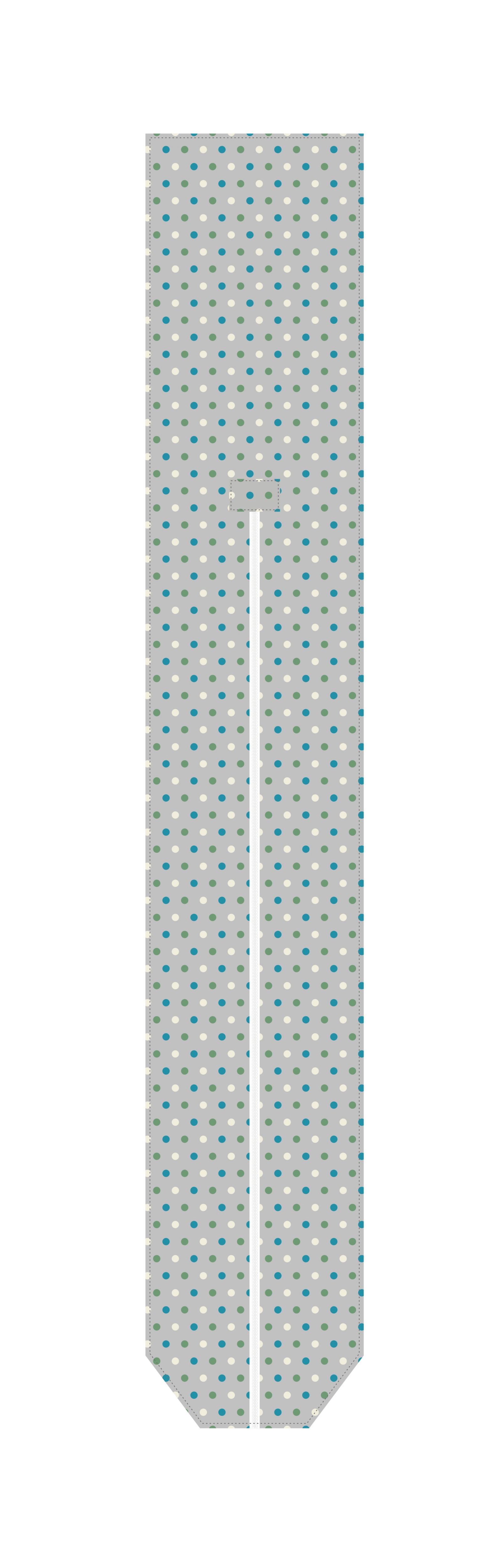BetterDri Polka-dot Grey Rectangular Zipped washing line cover (H)42cm (W)2cm