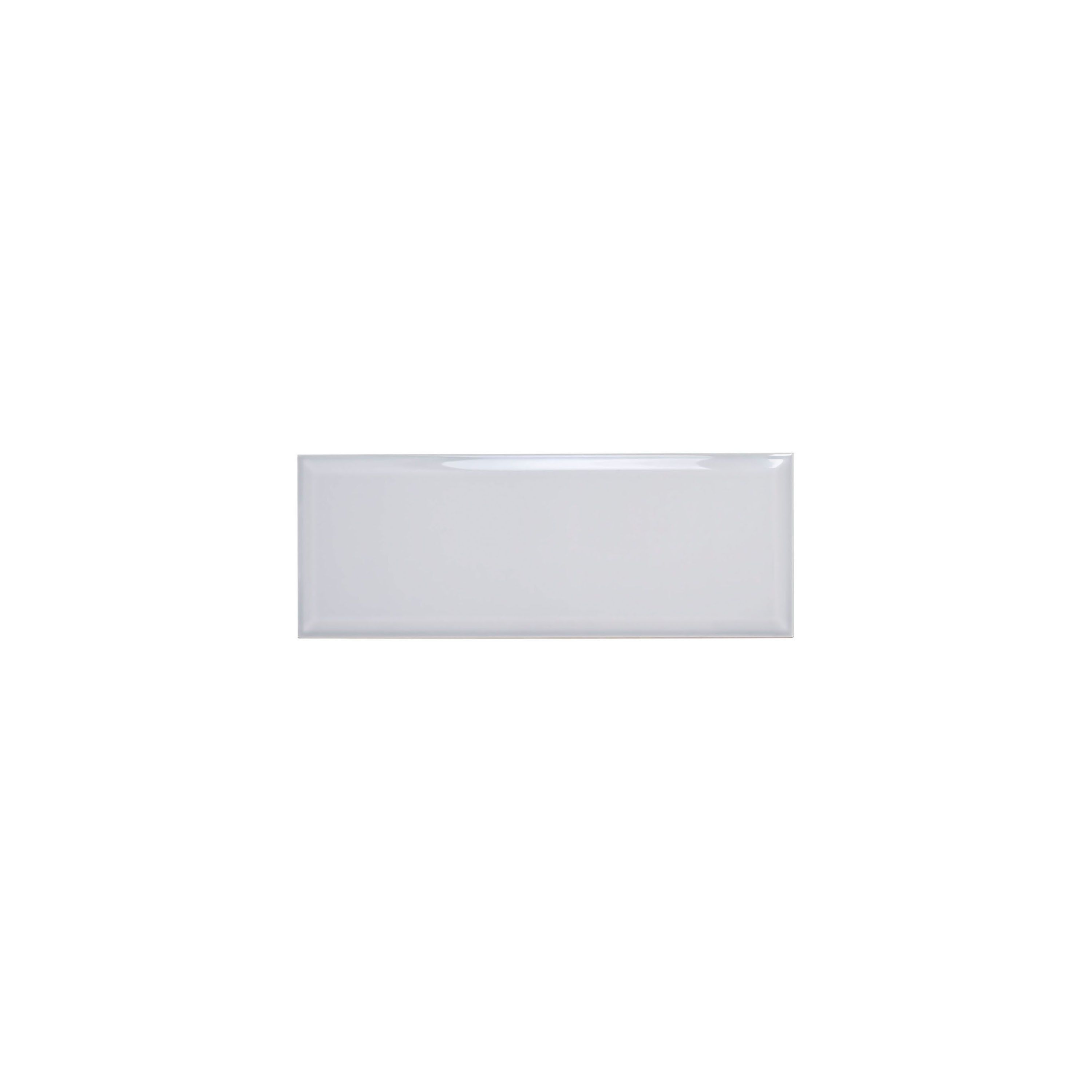 Bevel Dove Grey Gloss Ceramic Wall Tile