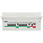 BG 12-way Dual RCD Consumer unit with 100A mains switch
