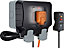 BG 13A Grey 2 gang Outdoor Weatherproof switched socket kit with cable & RCD plug