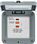 BG 13A Grey Outdoor Weatherproof fused connection unit with RCD