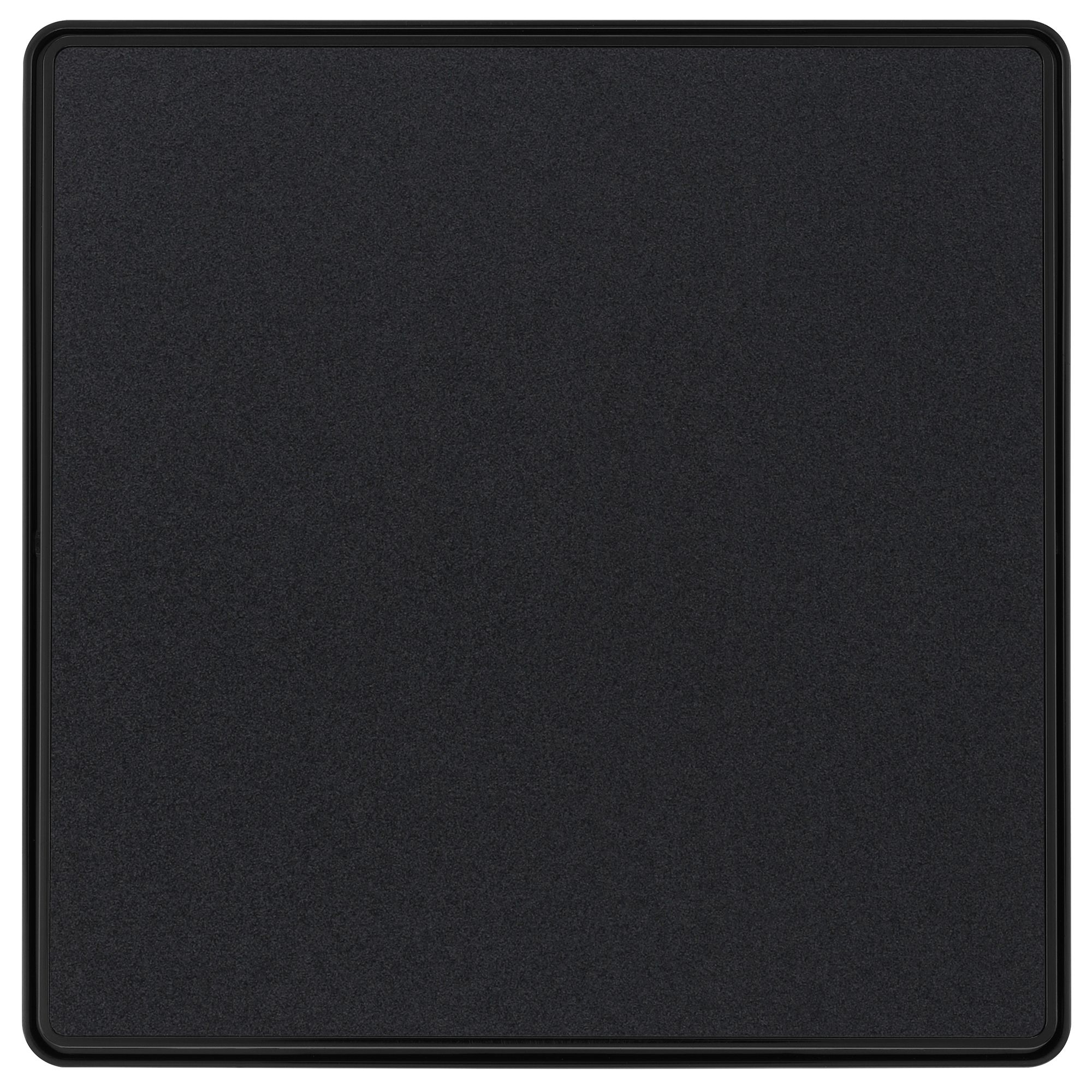 BG 20A 2 way 1 gang Light switch Screwless Matt Black