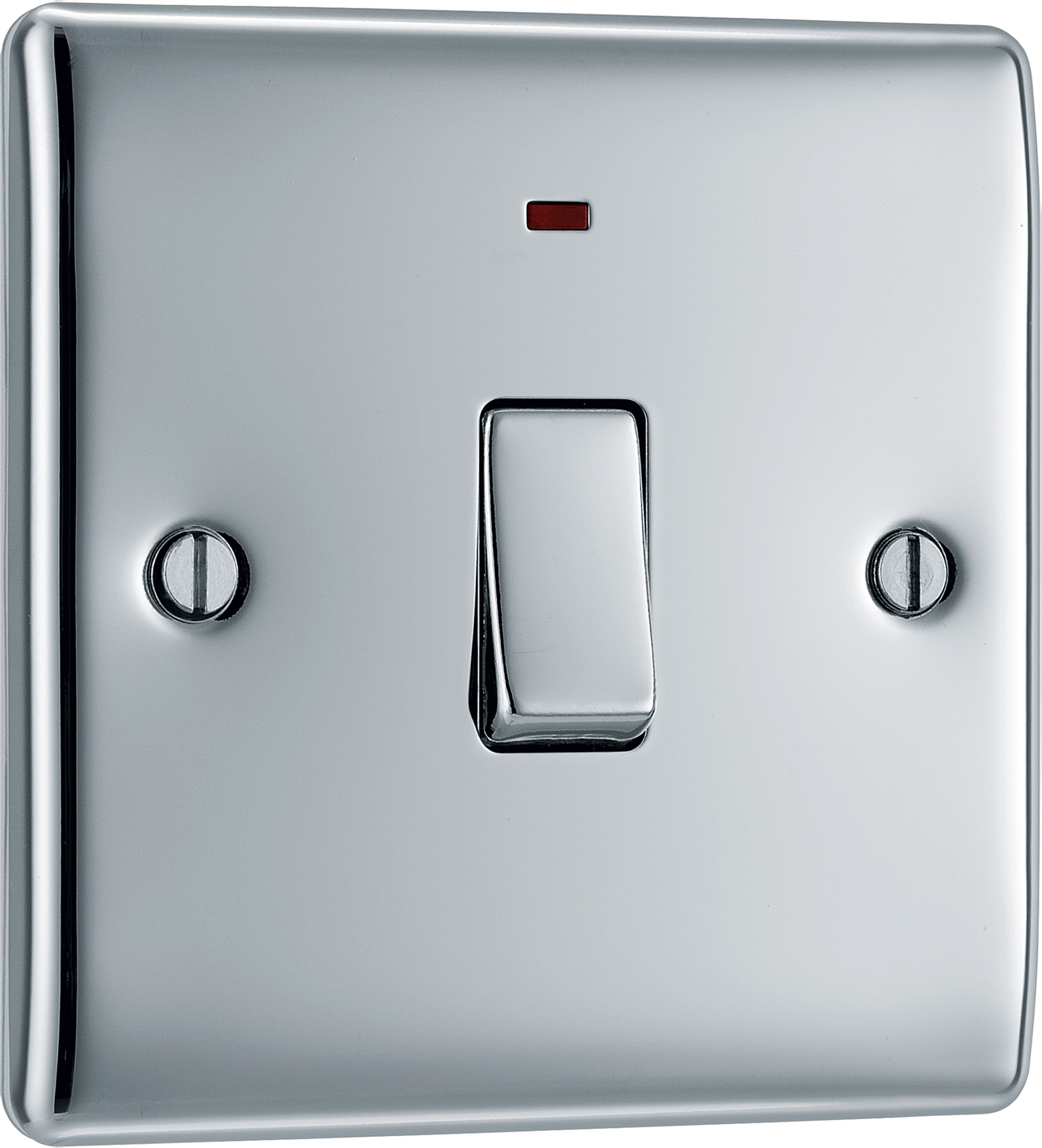 BG 20A Rocker Raised slim Control switch with LED indicator Gloss - 3
