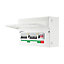 BG 63A 10-way High integrity dual RCD Fully populated domestic consumer unit