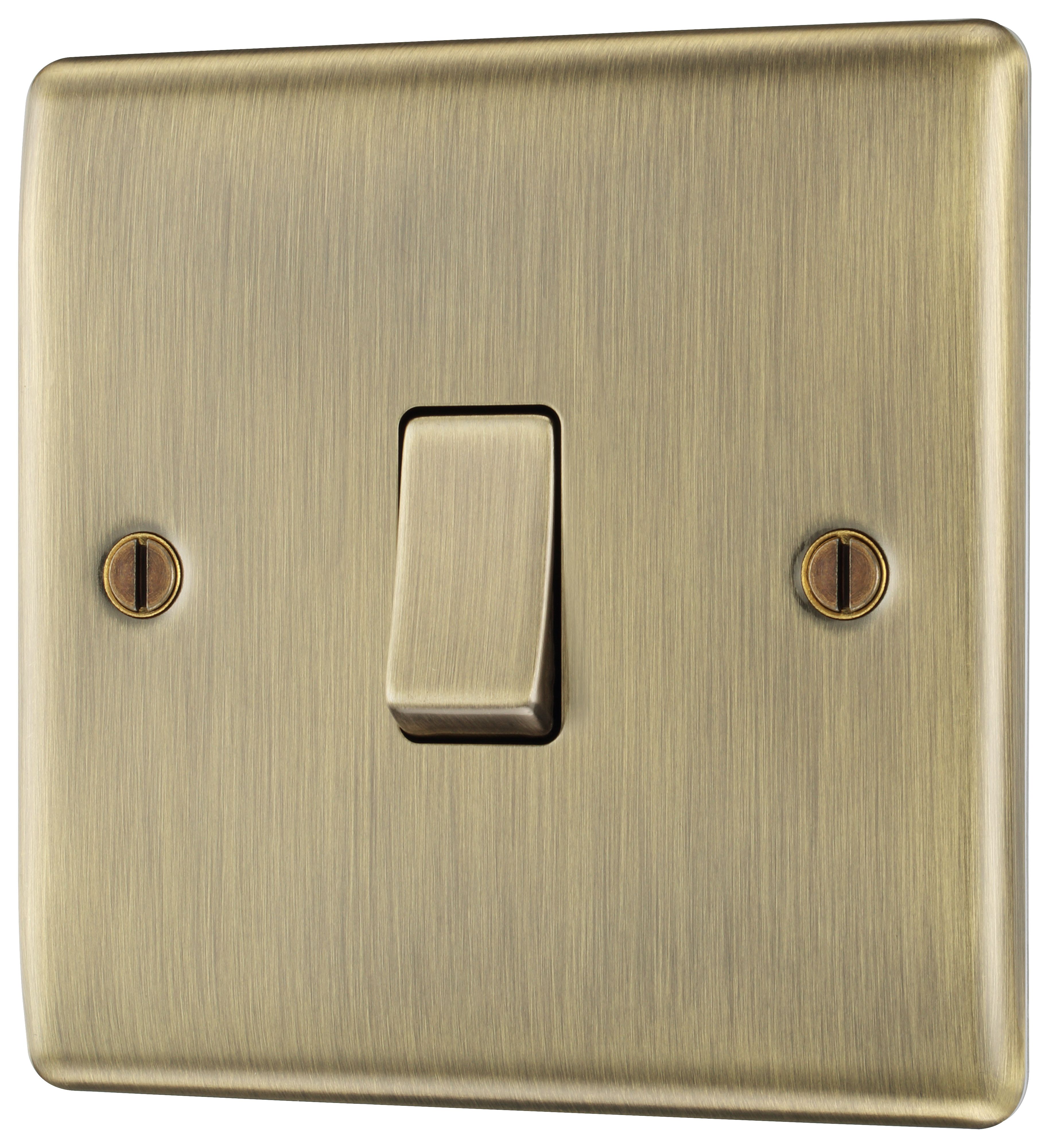 BG Antique Brass 20A 2 way 1 gang Light Switch