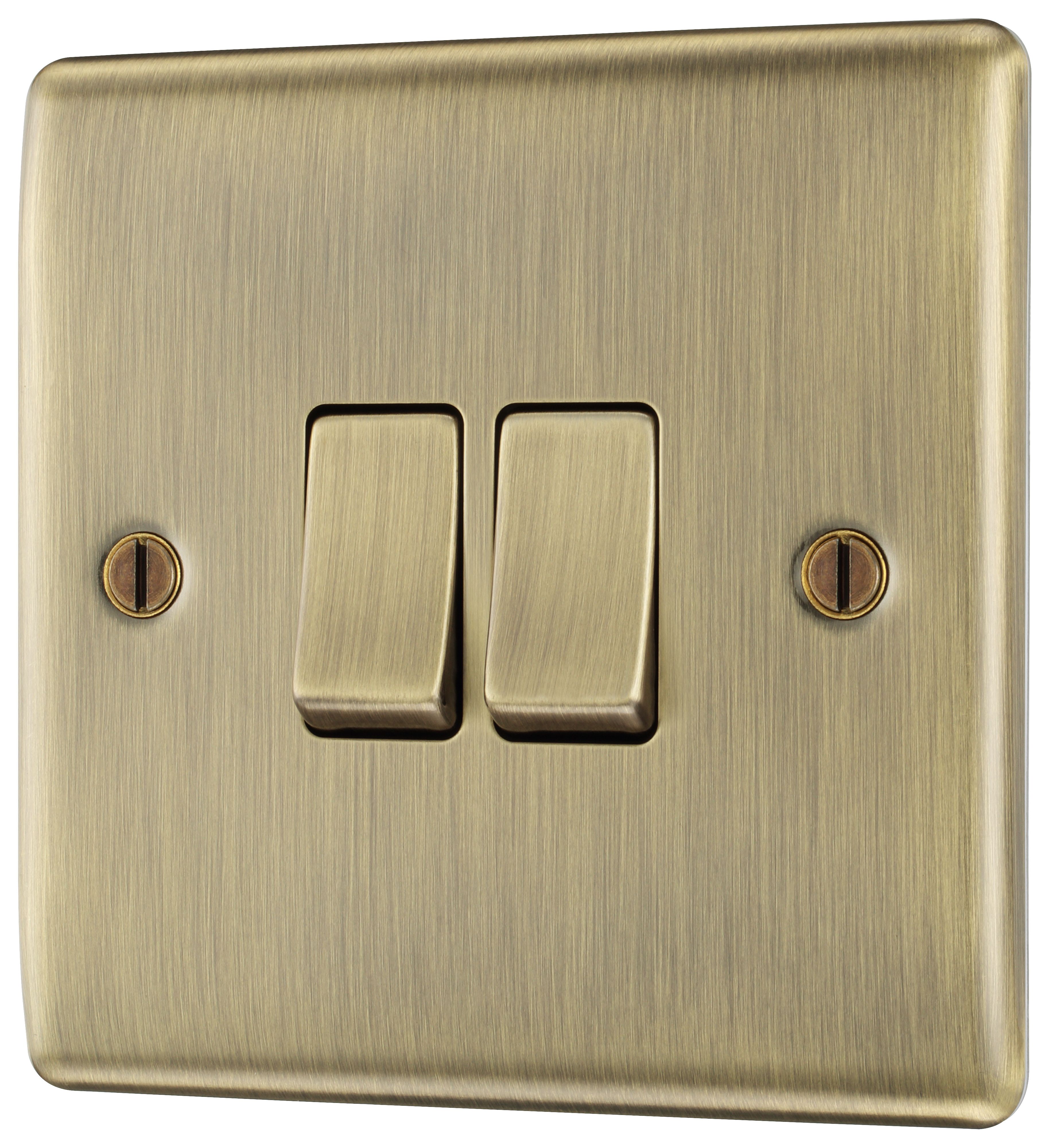 Brass light outlet switches