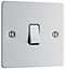 BG Brushed Steel 20A 2 way 1 gang Light Switch with Without LED indicator