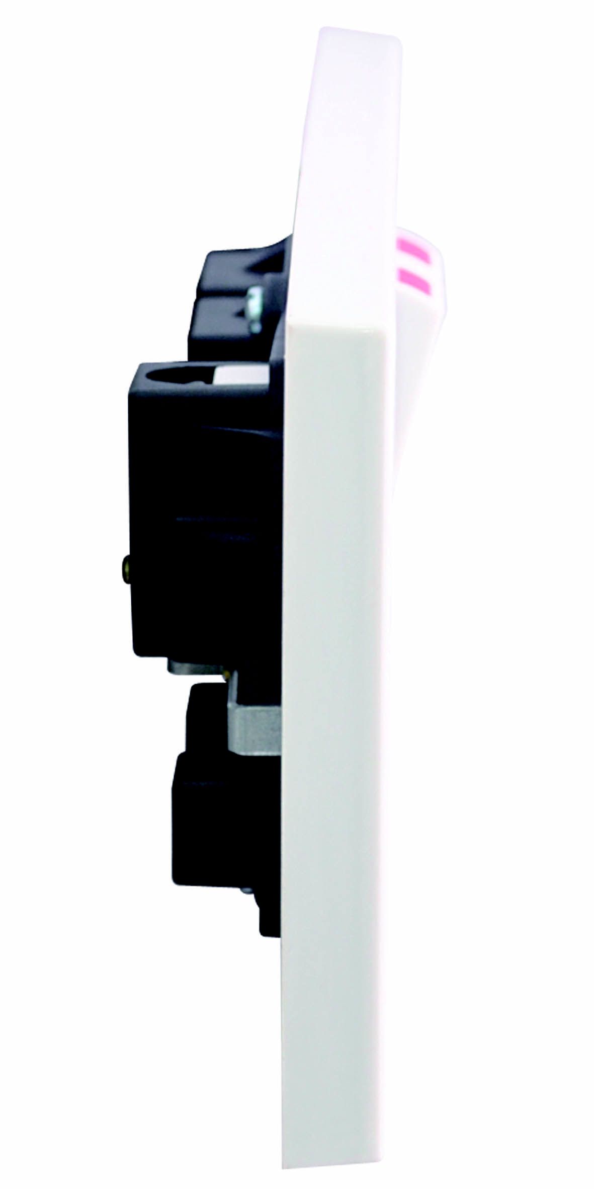 BG Double 13A Gloss White Socket 2 poles - 5