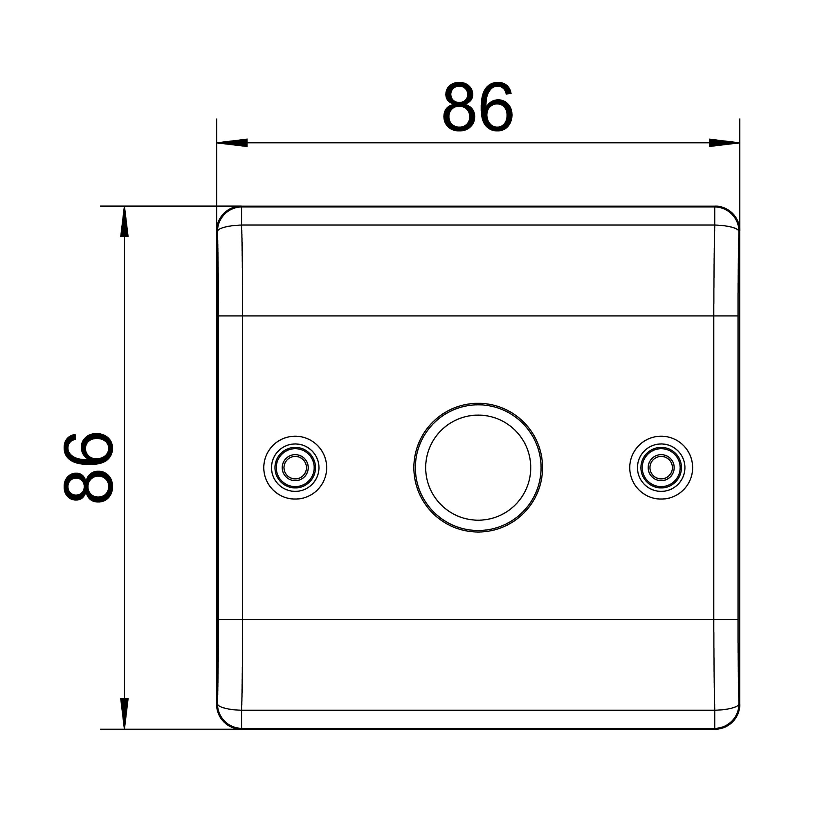 BG Raised slim Gold Antique brass effect 1 gang profile Single 200W Dimmer switch - 8