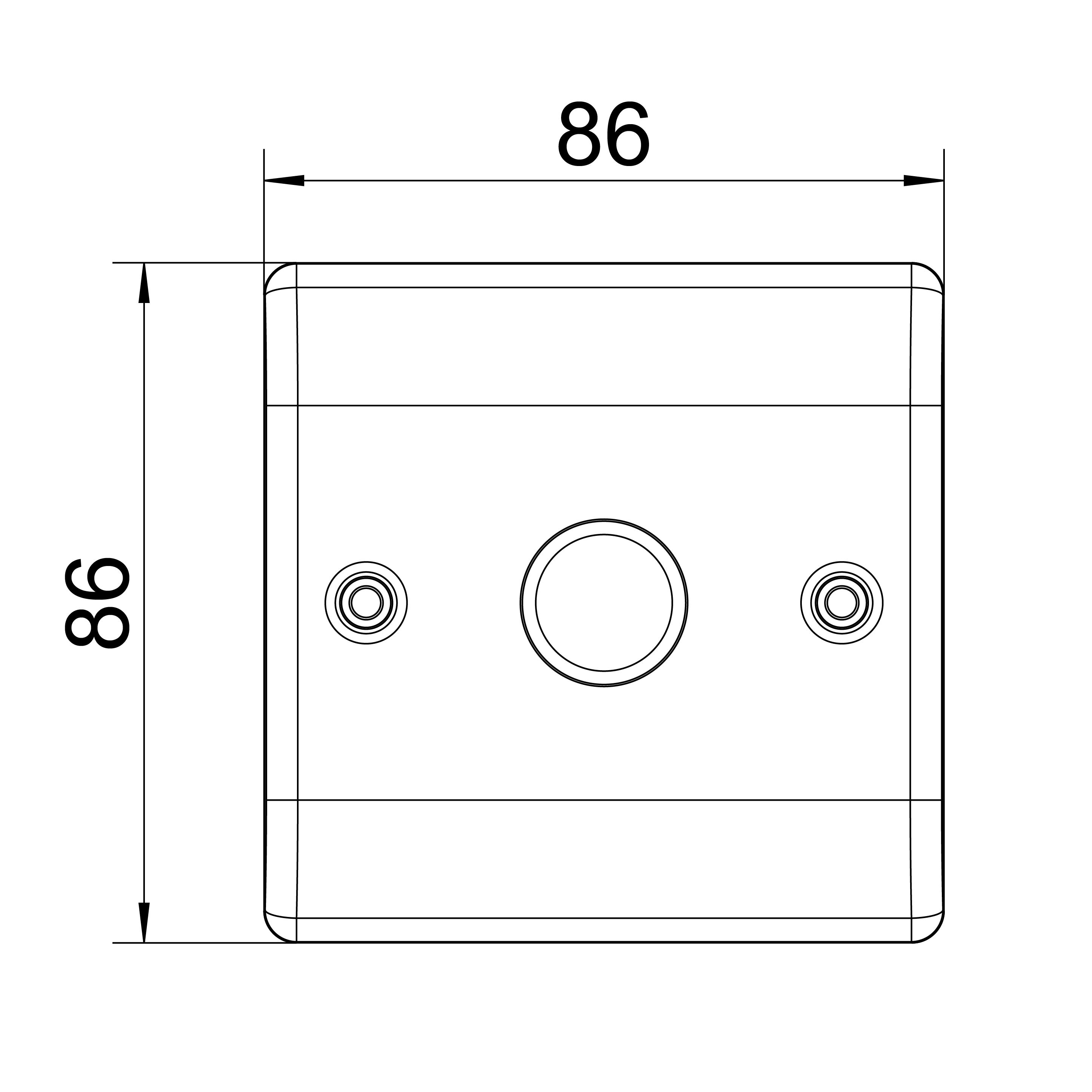 BG Raised slim Silver Chrome effect 1 gang profile Single 200W Dimmer switch