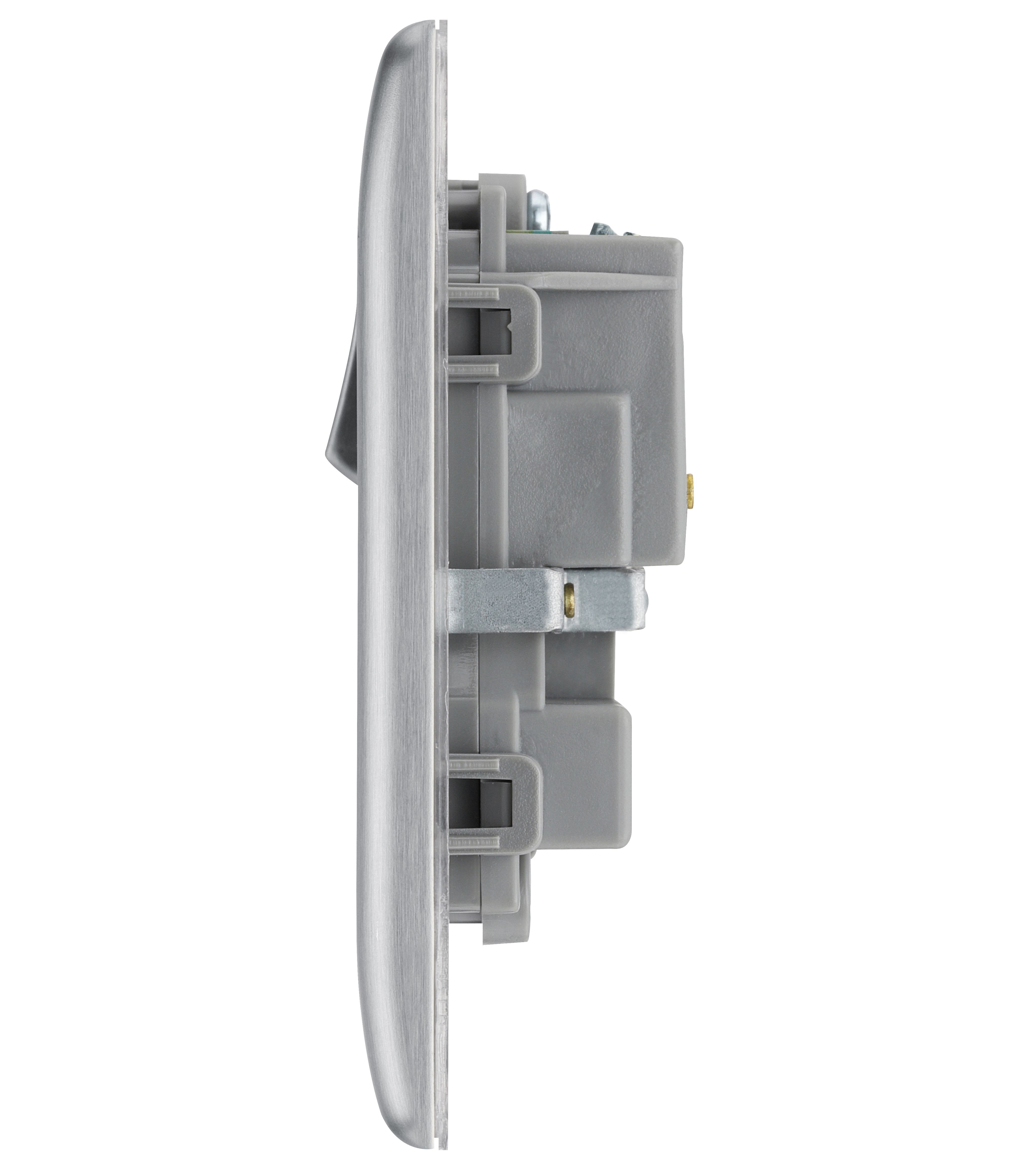 BG 13A Low Profile Switched Socket 2 Gang Double Pole - 5