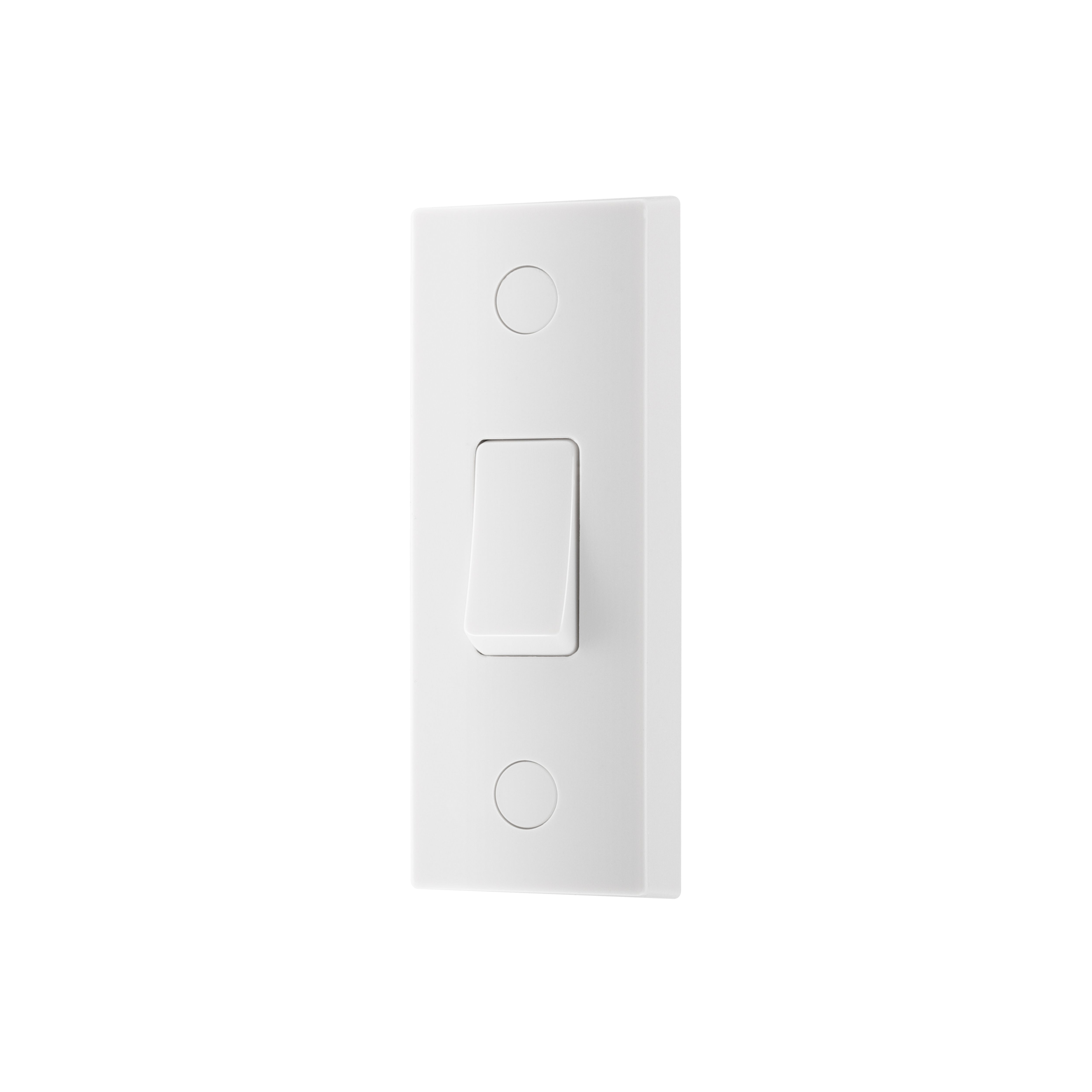 BG White 20A 2 way 1 gang Architrave Switch - 3