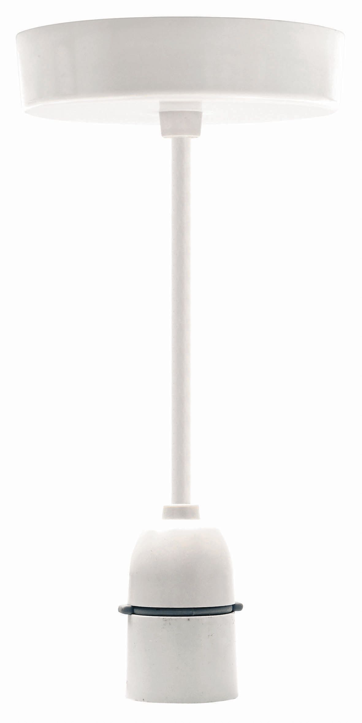BG White B22 Light pendant set (L)0.15m Pre-wired