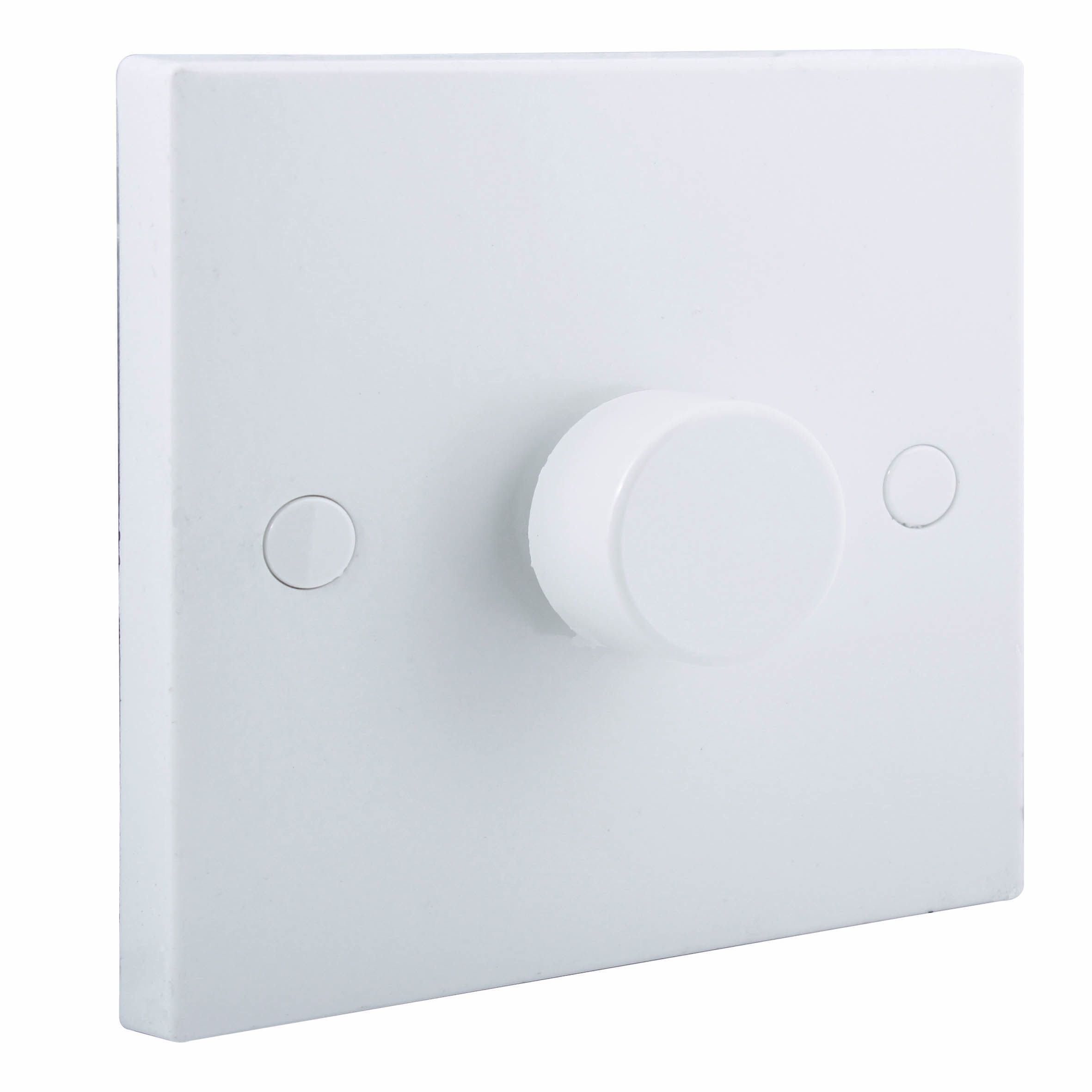 BG White Single 2 way 400W Dimmer switchFinish: Gloss - 4