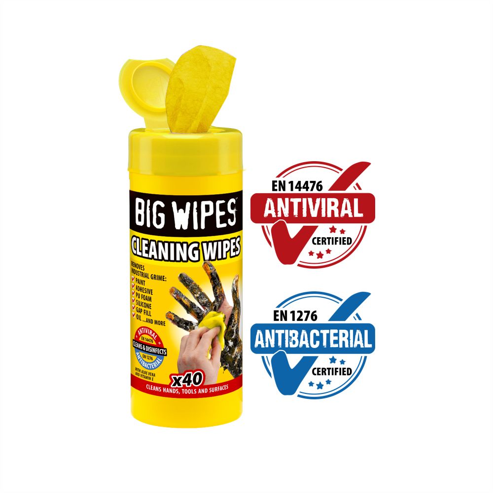 Big Wipes Unscented Cleaning wipes, Pack of 40