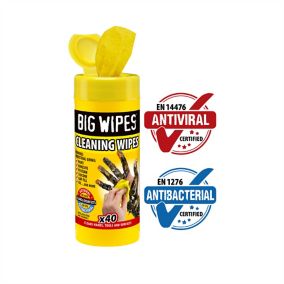 Big Wipes Unscented Cleaning wipes, Pack of 40