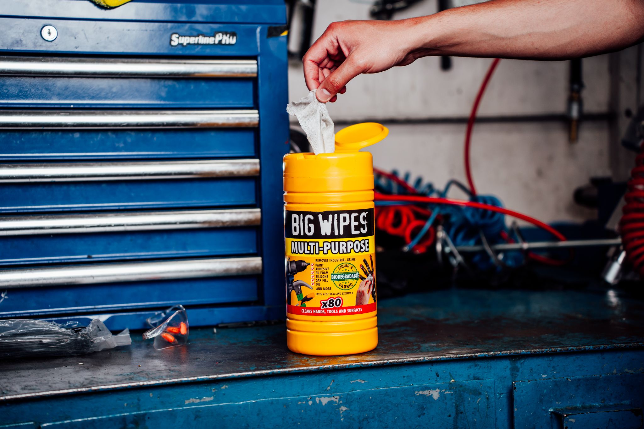 Big Wipes Unscented Cleaning wipes, Pack of 80