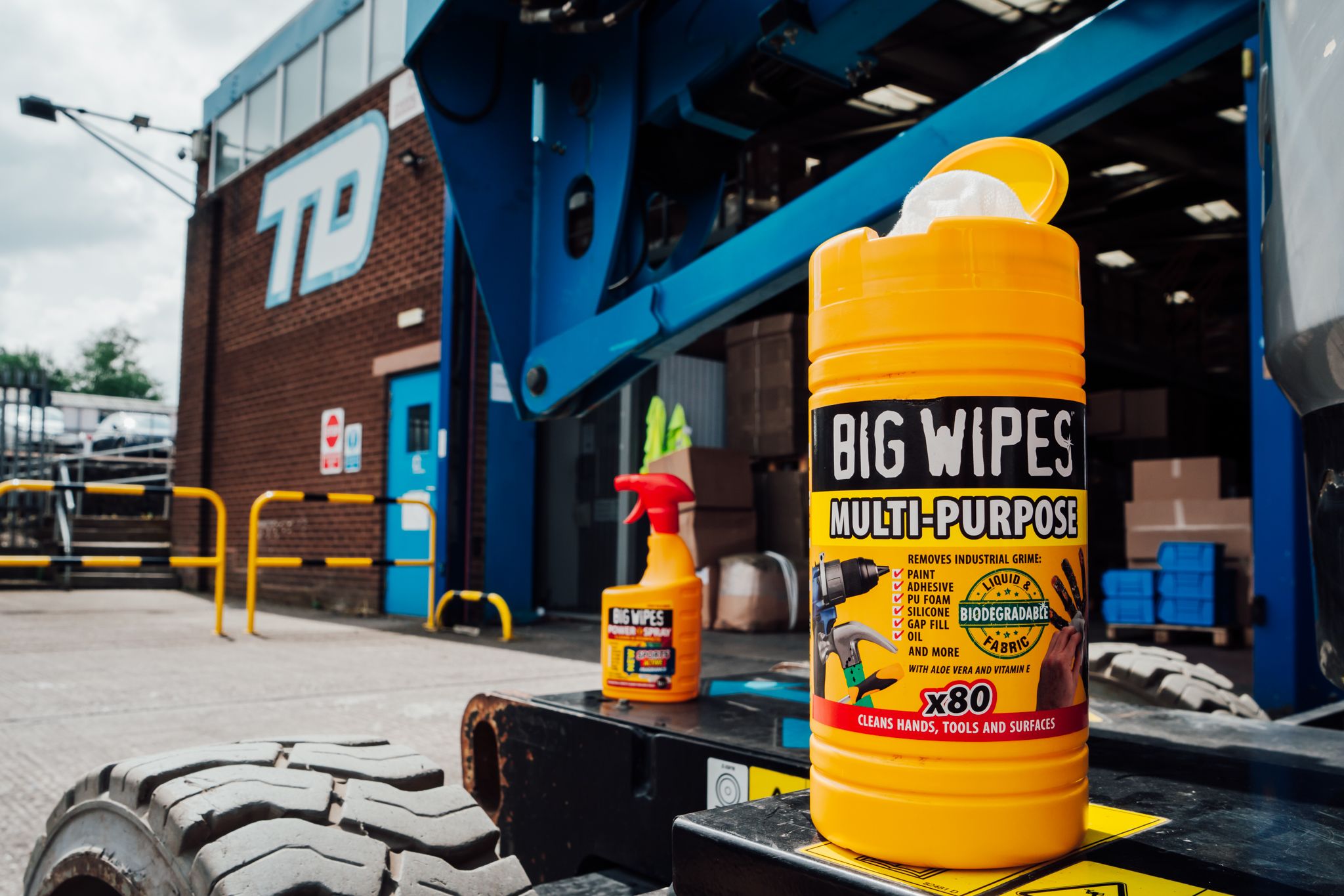 Big Wipes Unscented Cleaning wipes, Pack of 80